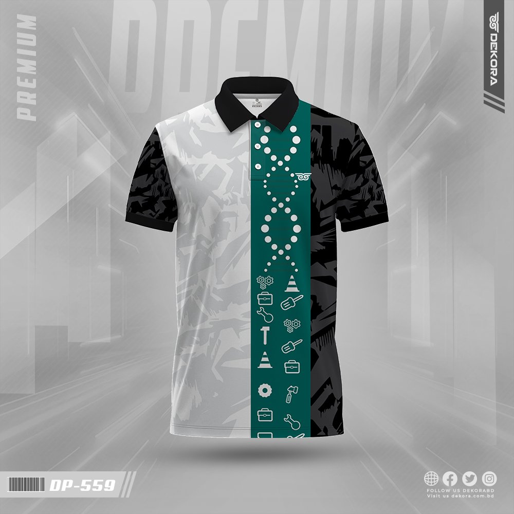 Buy Premium Elite Edition Polo Tshirt - Gray online at Dekora Sportswear Shop – Best price, fast delivery.