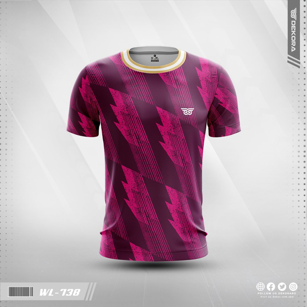 Buy Round Neck Personalized Football Jersey with Premium Fabrics online at Dekora Sportswear Shop – Best price, fast delivery.