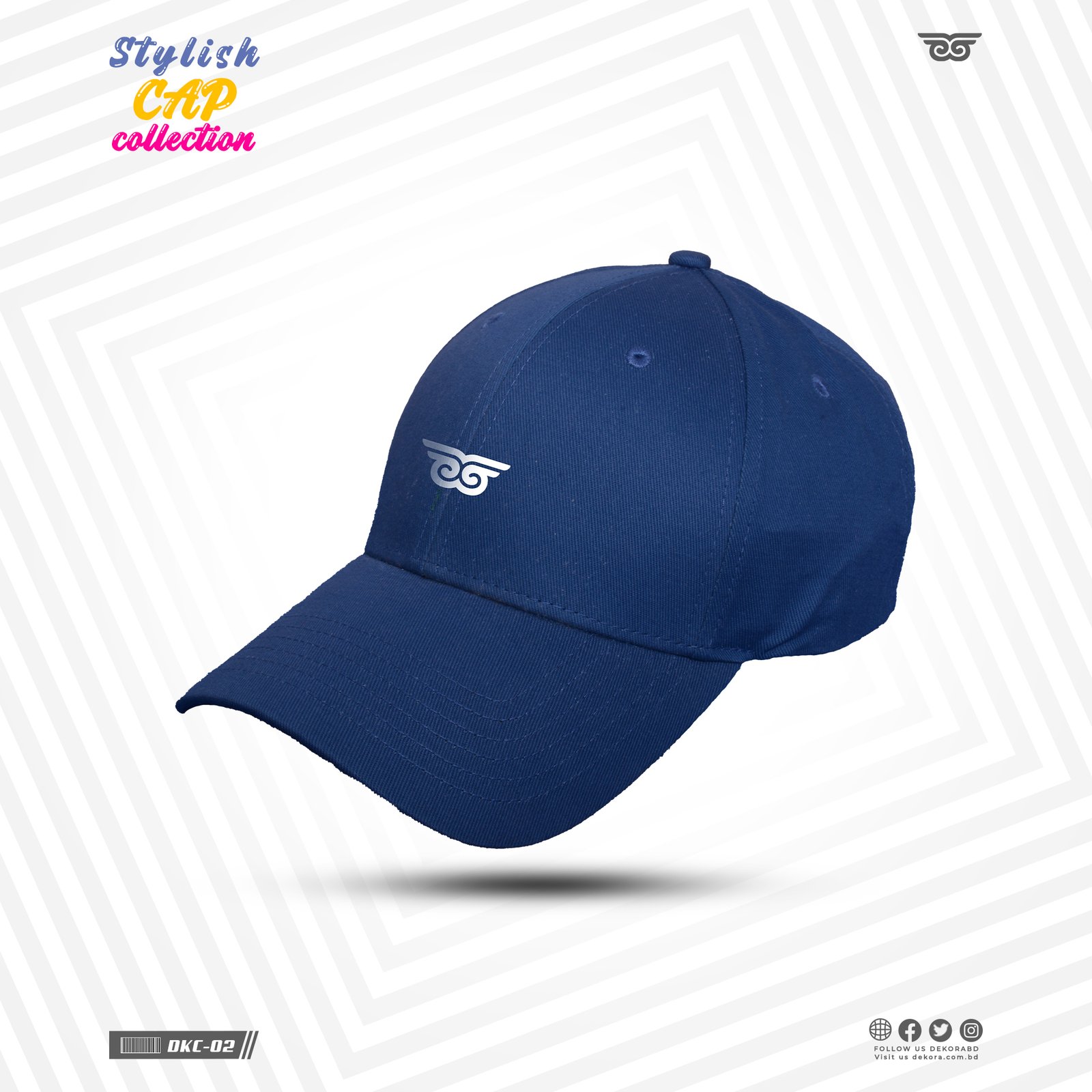 Buy Stylish Premium Head Cap for Men-Blue online at Dekora Sportswear Shop – Best price, fast delivery.