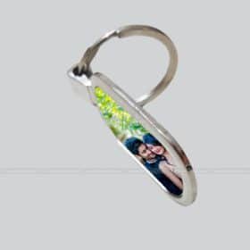 Custom Metal Keychain Price In Bangladesh With Rectangle Shape - Dekora BD