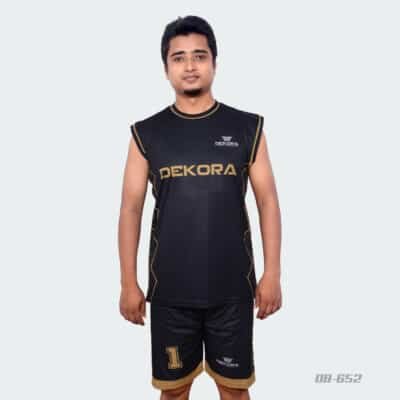 Custom Black Side Blocks Sports Uniform Basketball Jersey