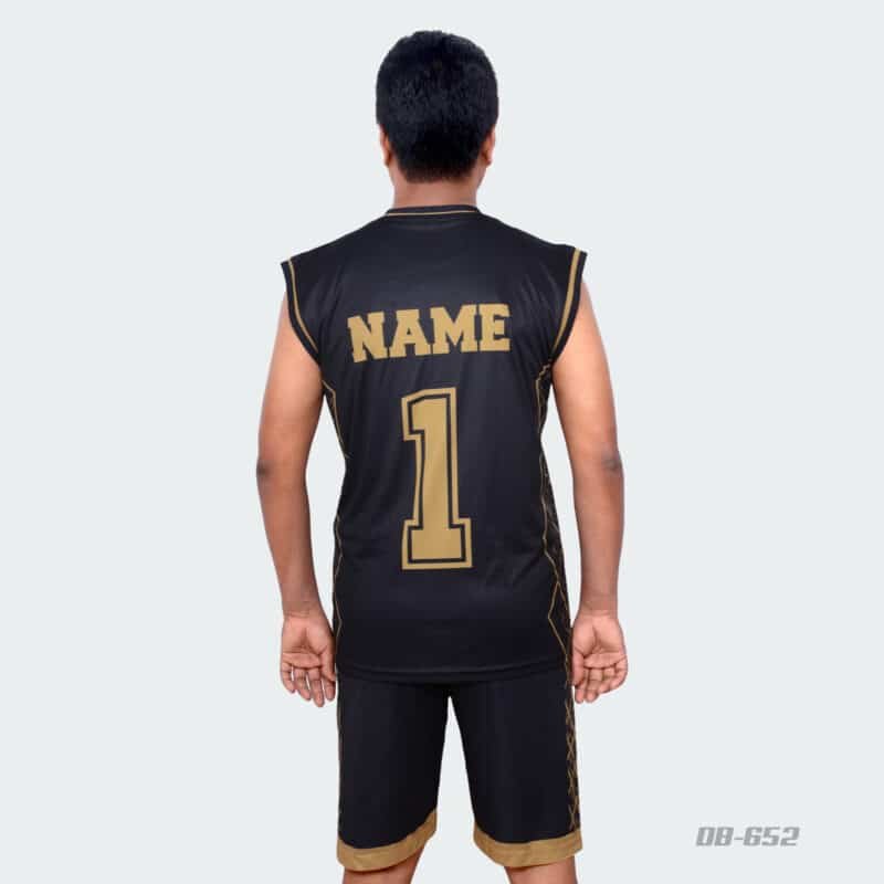 Custom Black Personalized Gradient Font Sports Uniform Basketball Jersey main image 1