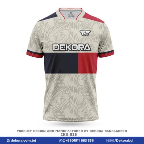 Buy Unique Chinese Neck E-Sports Jersey Design for Gaming Team-CHN-538 online at Dekora BD – Best price, fast delivery.