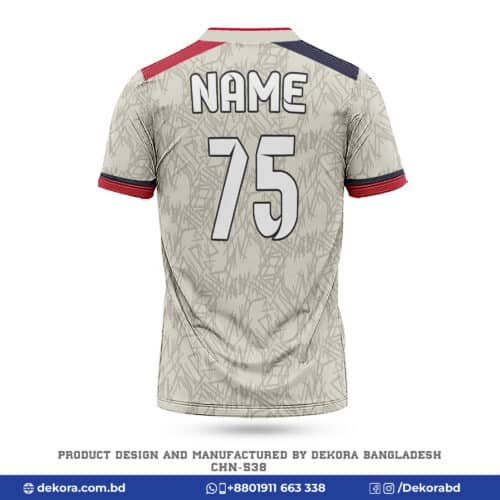 Buy Unique Chinese Neck E-Sports Jersey Design for Gaming Team-CHN-538 online at Dekora BD – Best price, fast delivery.