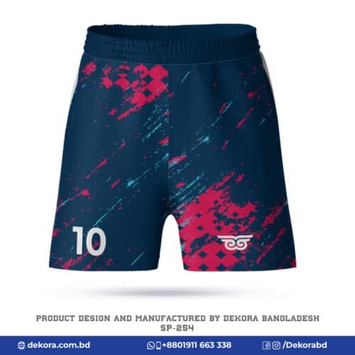 Buy All Over Printed Unique Design Football Shorts for Man-SP-254 online at Dekora BD – Best price, fast delivery.