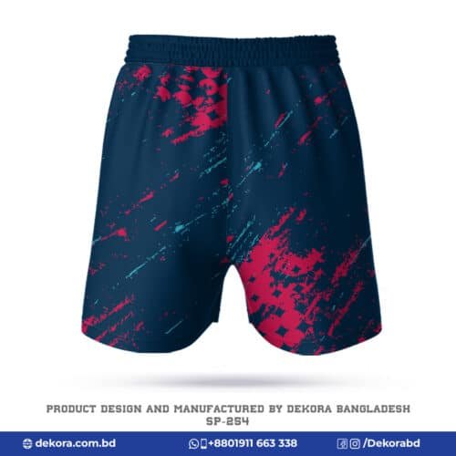 Buy All Over Printed Unique Design Football Shorts for Man-SP-254 online at Dekora BD – Best price, fast delivery.