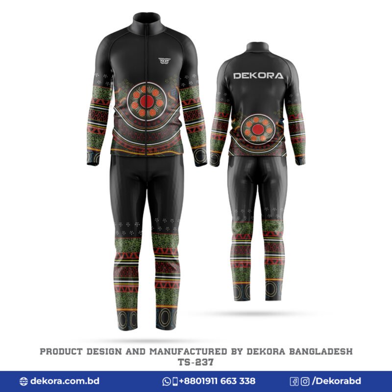 Unique Custom Tracksuit Designs With Custom Logo-ts-237 - Dekora Bd