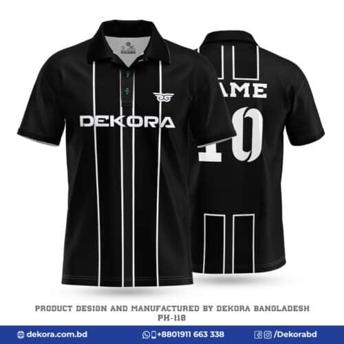 Buy Men's Premium New Polo Jersey with Sublimation Print-PH-118 online at Dekora BD – Best price, fast delivery.