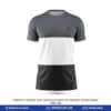Buy Qualityful Corporate White Navy Blue Printed Tshirts-CPR-59 online at Dekora BD – Best price, fast delivery.