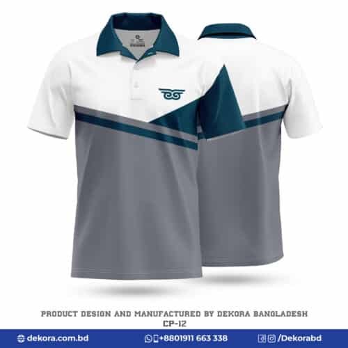 Buy Premium Design Company T-Shirt Design with Logo-CP-12 online at Dekora BD – Best price, fast delivery.