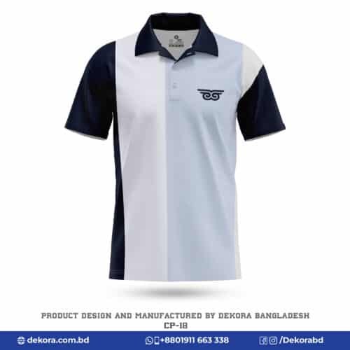 Buy Customize Design Office Work Polo Shirts with Logo-CP-18 online at Dekora BD – Best price, fast delivery.