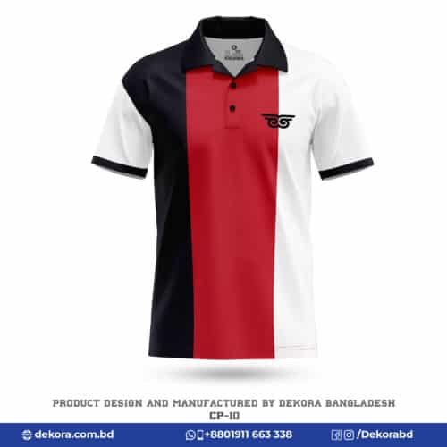 Buy Customized Corporate Polo Shirt Logo Design-CP-10 online at Dekora BD – Best price, fast delivery.