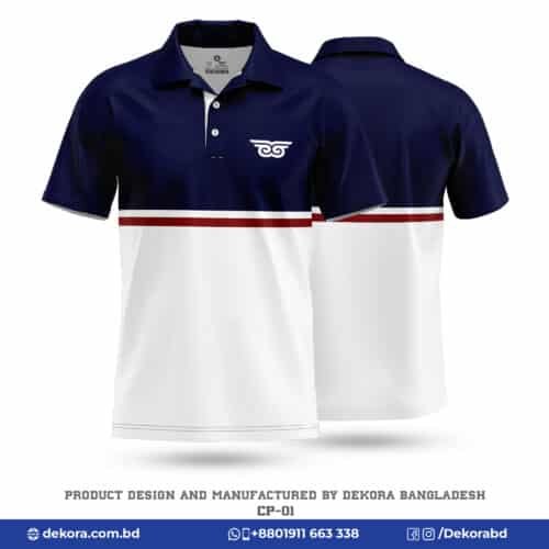 Buy Premium Design Corporate Personalised Polo Shirts-CP-01 online at Dekora BD – Best price, fast delivery.