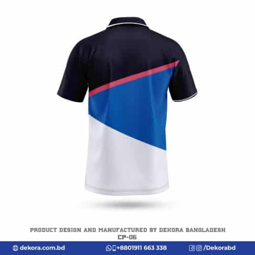 Buy Color Combination Corporate Polo Logo T Shirt-CP-06 online at Dekora BD – Best price, fast delivery.