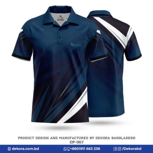 Buy Customized Design Polo Shirts with Company Logo-CP-967 online at Dekora BD – Best price, fast delivery.