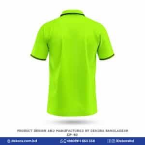 Buy Premium Office Polo T Shirt Logo Printing Clothes-CP-40 online at Dekora BD – Best price, fast delivery.