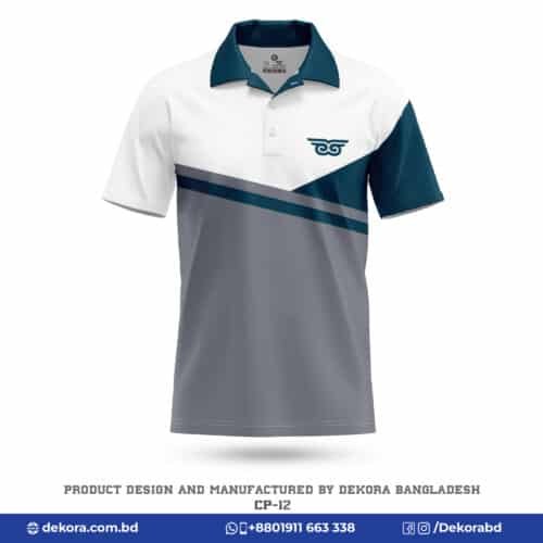 Buy Premium Design Company T-Shirt Design with Logo-CP-12 online at Dekora BD – Best price, fast delivery.