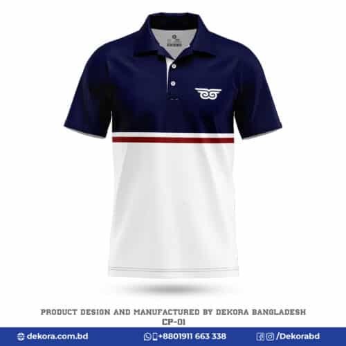 Buy Premium Design Corporate Personalised Polo Shirts-CP-01 online at Dekora BD – Best price, fast delivery.