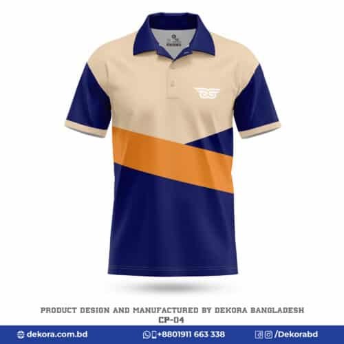 Buy Premium Design Corporate T-Shirt Printing Clothes-CP-04 online at Dekora BD – Best price, fast delivery.