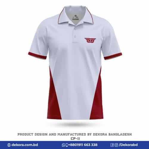 Buy Premium Design Custom Official T Shirt with Logo-CP-11 online at Dekora BD – Best price, fast delivery.