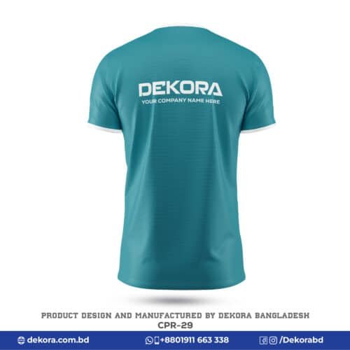 Buy Best Corporate Premium Solid T Shirts with Logo-CPR-29 online at Dekora BD – Best price, fast delivery.