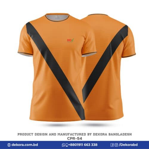 Buy Premium Design Corporate Round Neck Printing Tshirts-CPR-54 online at Dekora BD – Best price, fast delivery.