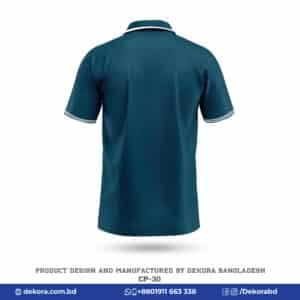 Buy Premium Fabrics Corporate Tshirt Polo Design-CP-30 online at Dekora BD – Best price, fast delivery.