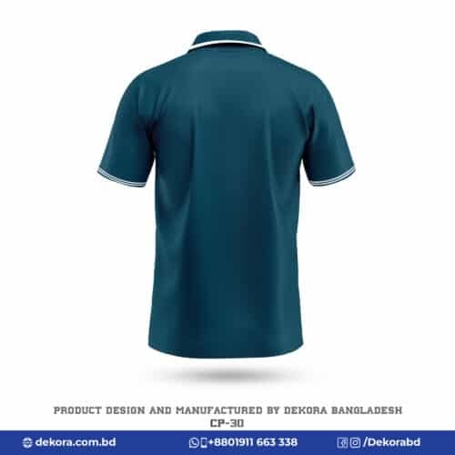 Buy Premium Fabrics Corporate Tshirt Polo Design-CP-30 online at Dekora BD – Best price, fast delivery.