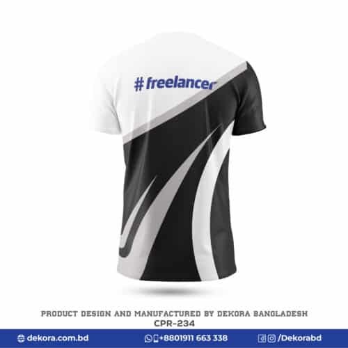 Buy Corporate Campaign Black White Tshirt with Logo-CPR-234 online at Dekora BD – Best price, fast delivery.