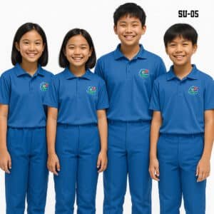Buy Customize Best Girls & Boys School Uniforms with Logo-SU-05 online at Dekora BD – Best price, fast delivery.