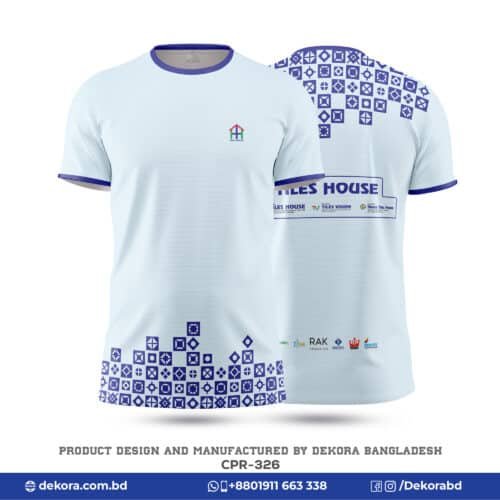 Buy Best Corporate Advertising Tshirt with Slogan-CPR-326 online at Dekora BD – Best price, fast delivery.
