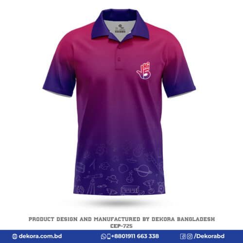 Buy Corporate Design Polo Printed Event Tshirt with Logo-CPR-725 online at Dekora BD – Best price, fast delivery.