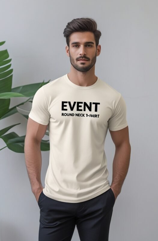 Corporate Event Round Neck T shirt