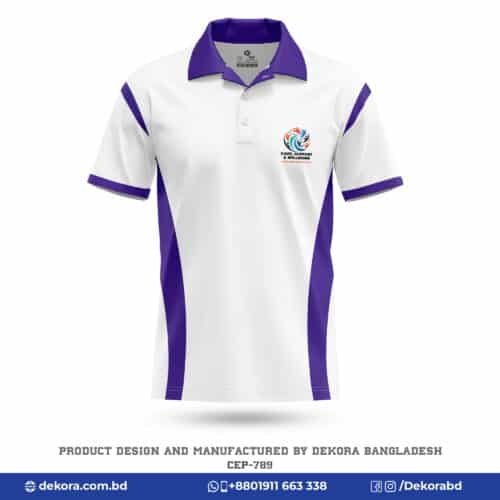 Buy Corporate Event White Polo Tshirt with Logo-CPR-789 online at Dekora BD – Best price, fast delivery.