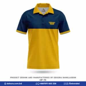 Corporate Navy Blue Yellow Polo T Shirt with Logo-CP-76; Premium Quality Corporate Polo Tshirt Logo-CP-15; Premium Design Corporate Polo Tshirt Stripes with Logo-CP-17; Official T Shirt Maker in BD; Qualityful Custom Made Office T Shirt Design-CP-13; Premium Design Company T-Shirt Design with Logo-CP-12; Premium Design Custom Corporate T-Shirt-CP-02; Premium Design Corporate T-Shirt Printing Logo-CP-04; Color Combination Corporate Polo Logo T Shirt-CP-06; Premium Design Corporate Personalised Polo Shirts-CP-01; Custom Premium Corporate Polo Shirts for Office Wear-CP-954; office t-shirt; uniform t-shirt printing;