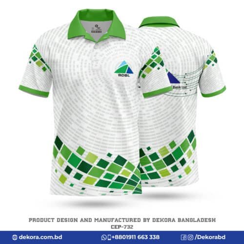 Buy Best Corporate Custom Promotional T-shirts with Logo-CEP-732 online at Dekora BD – Best price, fast delivery.