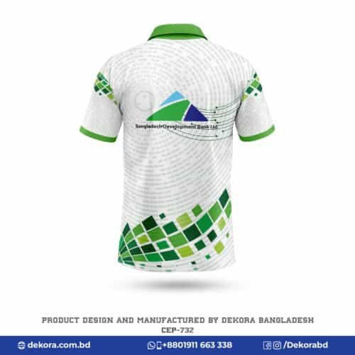 Buy Best Corporate Custom Promotional T-shirts with Logo-CEP-732 online at Dekora BD – Best price, fast delivery.
