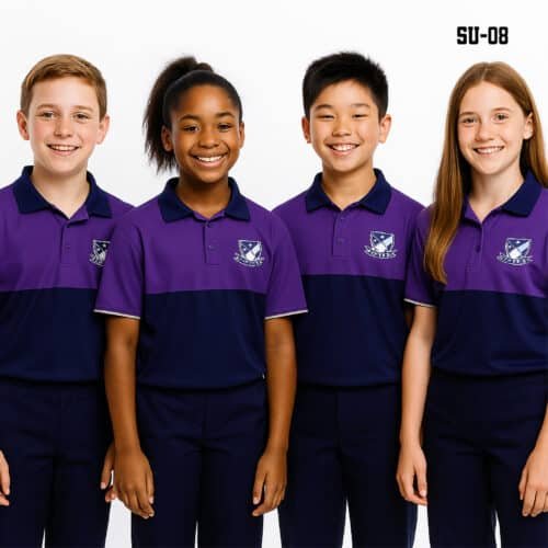 Buy Custom School Uniforms Comfortable for Every Student-SU-08 online at Dekora BD – Best price, fast delivery.
