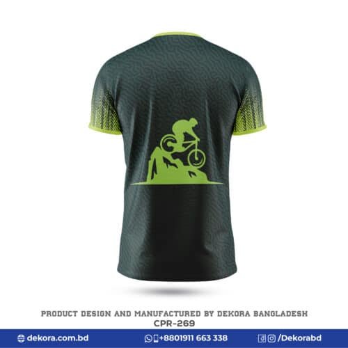 Buy Best Quality Corporate Cycling T-shirt for Event-CPR-269 online at Dekora BD – Best price, fast delivery.