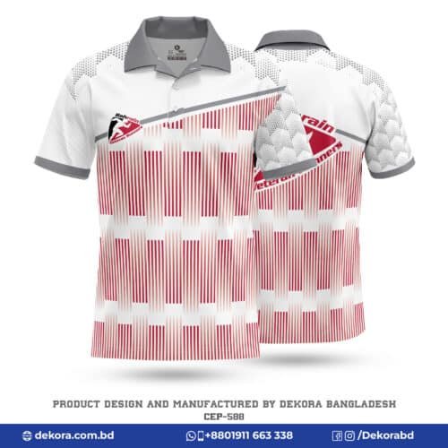 Buy Printed Corporate Event Polo T Shirt with Logo-CPR-588 online at Dekora BD – Best price, fast delivery.