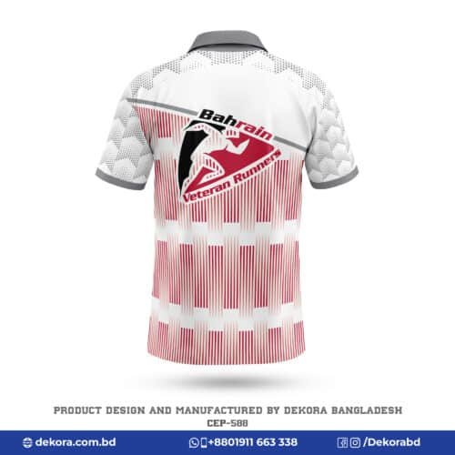 Buy Printed Corporate Event Polo T Shirt with Logo-CPR-588 online at Dekora BD – Best price, fast delivery.