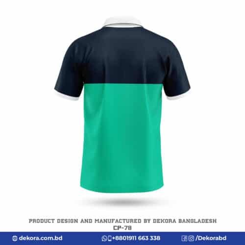 Buy Half Sleeve Premium Design Official Polo Shirt-CP-78 online at Dekora BD – Best price, fast delivery.