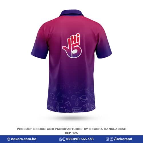 Buy Corporate Design Polo Printed Event Tshirt with Logo-CPR-725 online at Dekora BD – Best price, fast delivery.