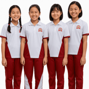 Buy Premium Design Best School Uniform for Girls Apparel-SU-13 online at Dekora BD – Best price, fast delivery.