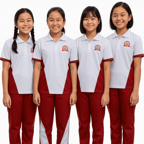 Buy Premium Design Best School Uniform for Girls Apparel-SU-13 online at Dekora BD – Best price, fast delivery.