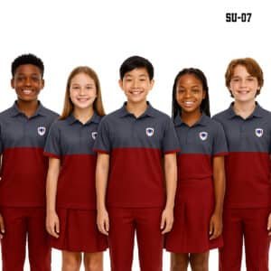 Buy Best Sports School Uniform Boys & Girls with Logo-SU-07 online at Dekora BD – Best price, fast delivery.