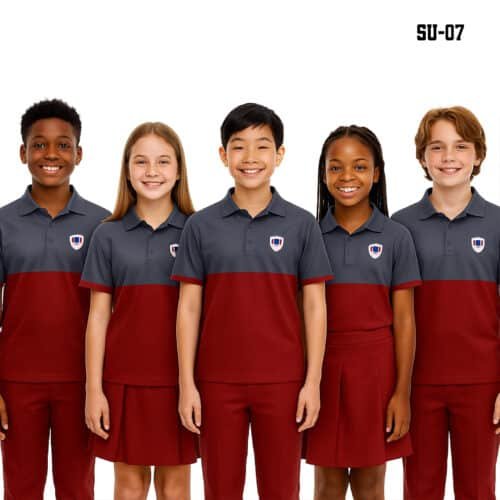 Buy Best Sports School Uniform Boys & Girls with Logo-SU-07 online at Dekora BD – Best price, fast delivery.
