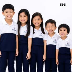 Buy Customize Best Girls & Boy School Uniforms with Logo-SU-01 online at Dekora BD – Best price, fast delivery.